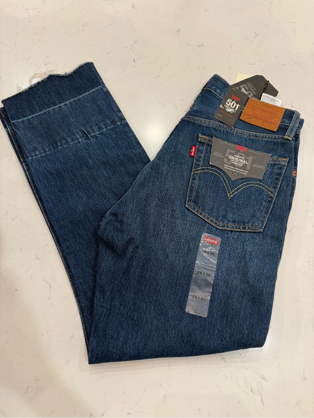 Levi's Men's Straight Jeans in Dark Indigo